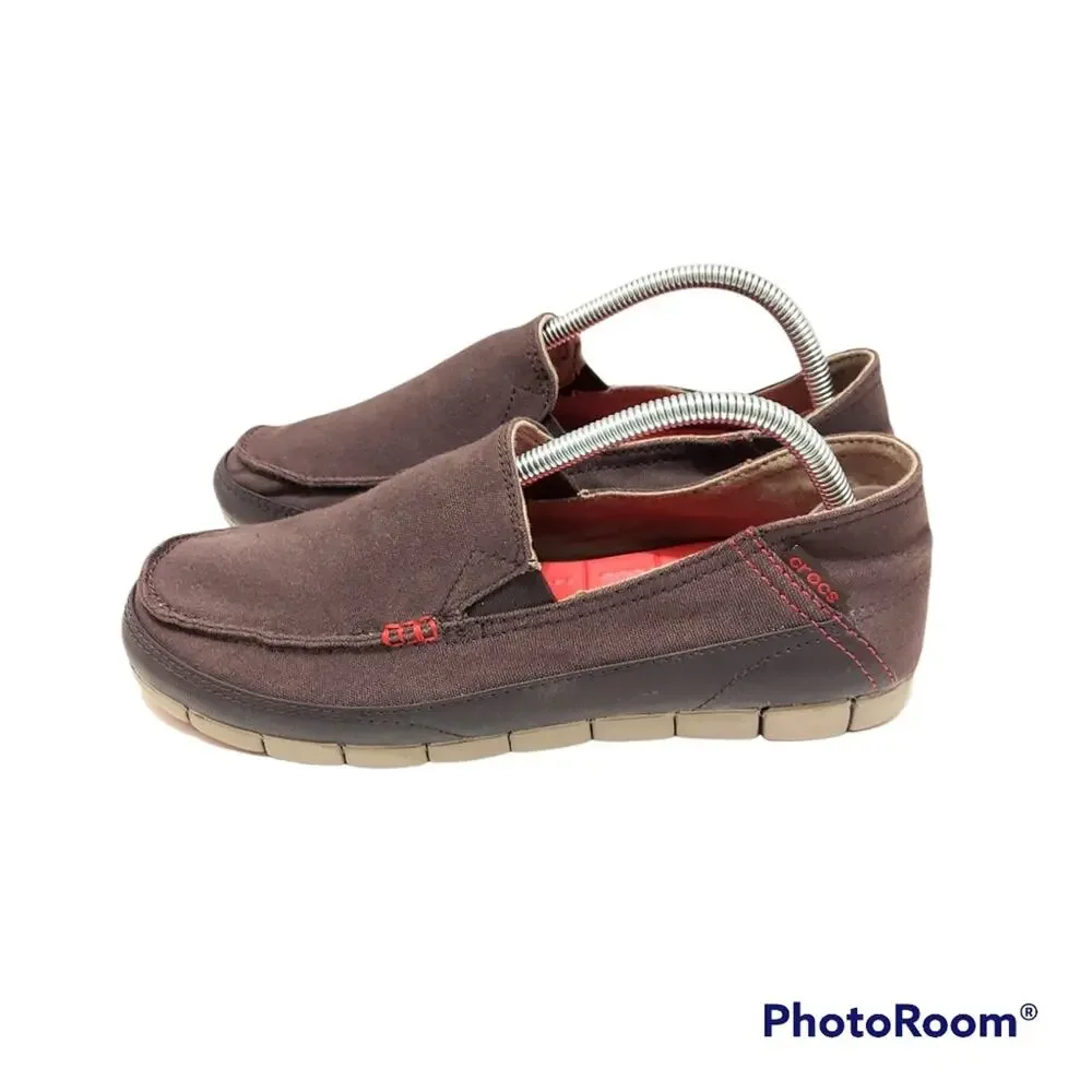 Crocs Santa Cruz Loafers Men's Size 9 - Picture 4 of 9